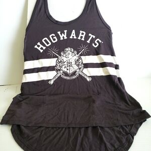 Black Hogwarts Tank Top